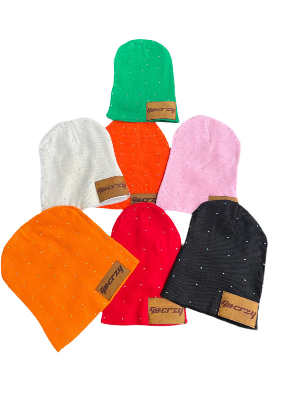 GC 100% RHINESTONE BUBBA OG BEANIE