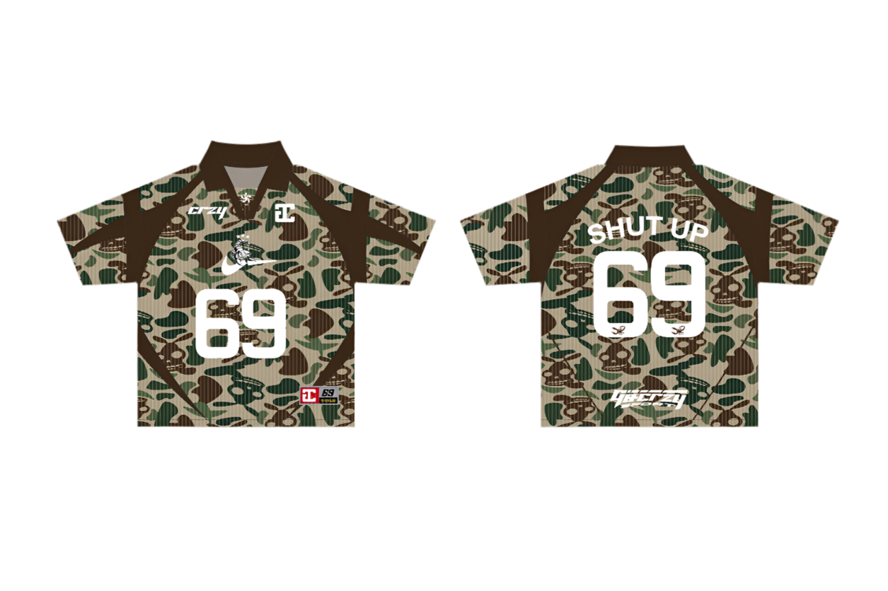 GC CAMO SHUT UP JERSEY