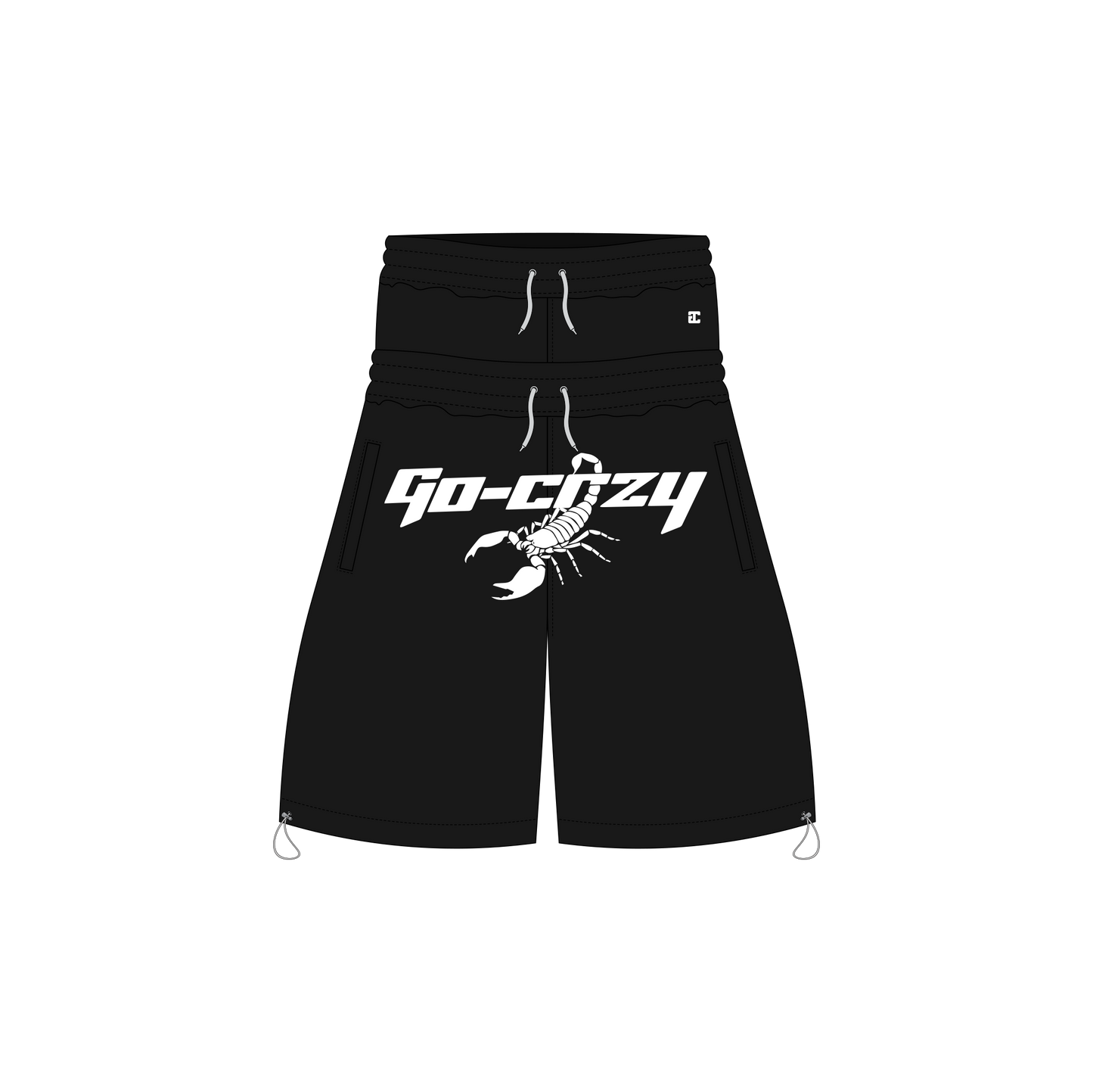 GC NON-RHINESTONE DOUBLEWAIST SHORTS