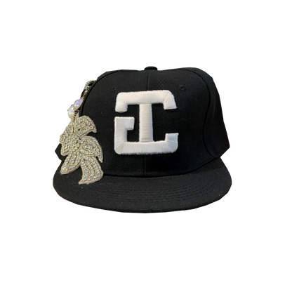 GC GOCRAZY PEARLS HANDMADE BASEBALL CAP (BLACK,RED)