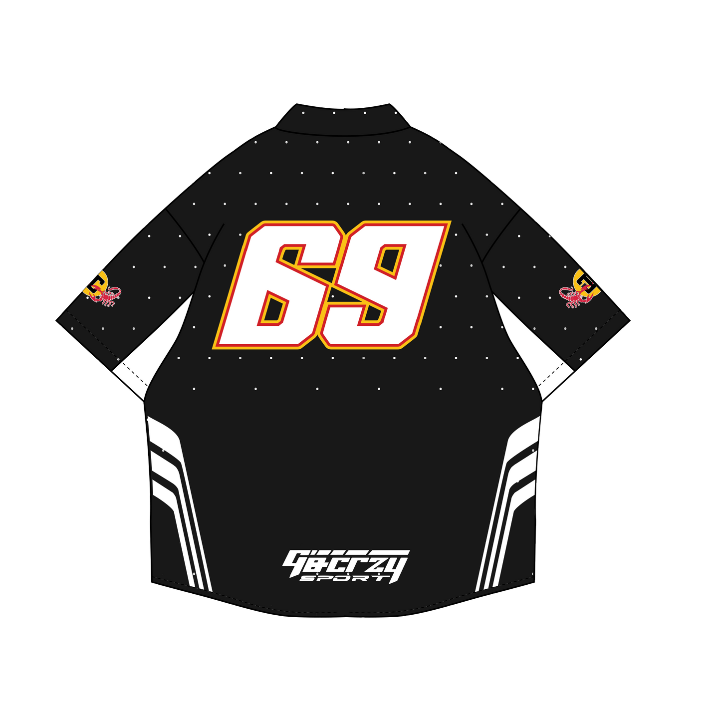 GC BRUCE BANNER RACER SHIRT (BLACK,GREEN,RED)