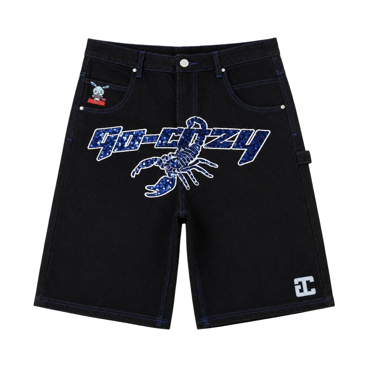 KINGS MASCOT DENIM JORTS