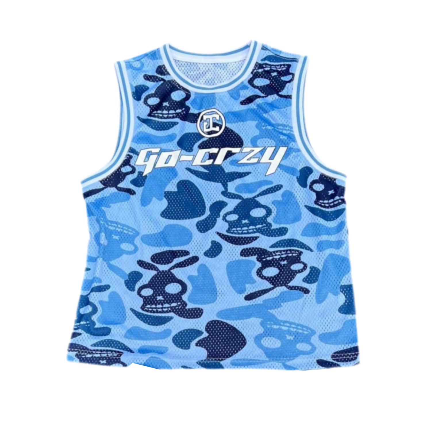 CAMOUFLAGE GHOST TRAIN BASKETBALL JERSEY