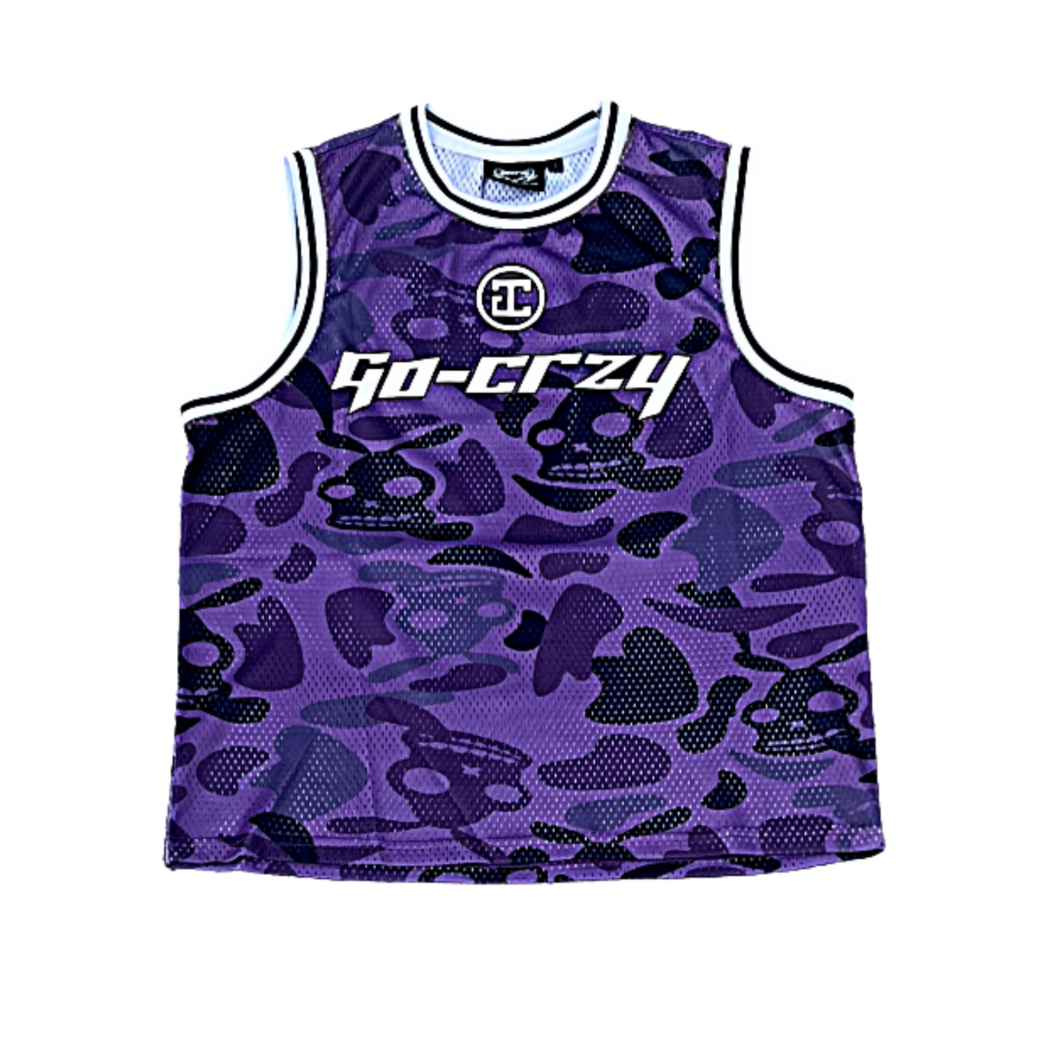 CAMOUFLAGE GHOST TRAIN BASKETBALL JERSEY