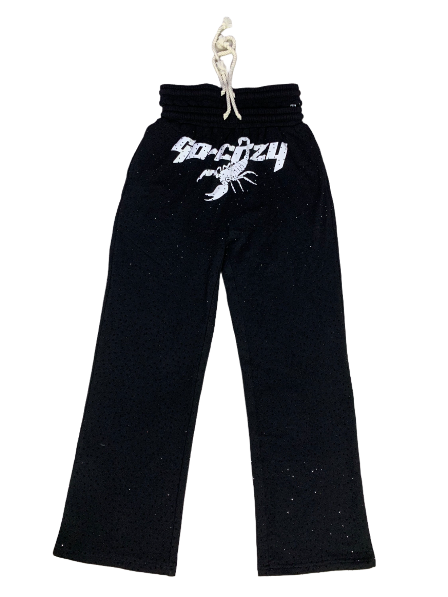 GC  100% RHINESTONES DOUBLEWAIST SOUR DIESEL PANTS (LIMITED EDITION)