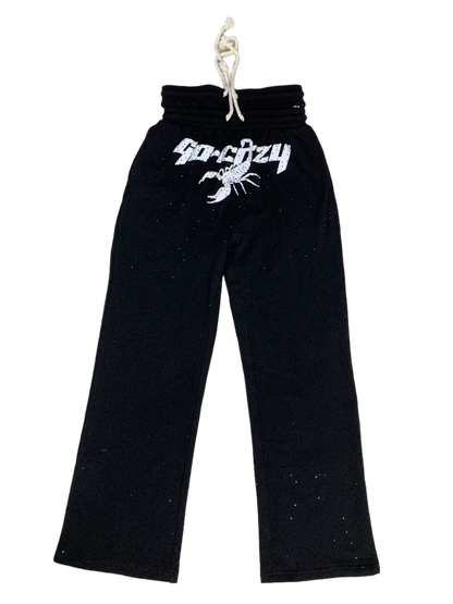 GC  100% RHINESTONES DOUBLEWAIST SOUR DIESEL PANTS (LIMITED EDITION)