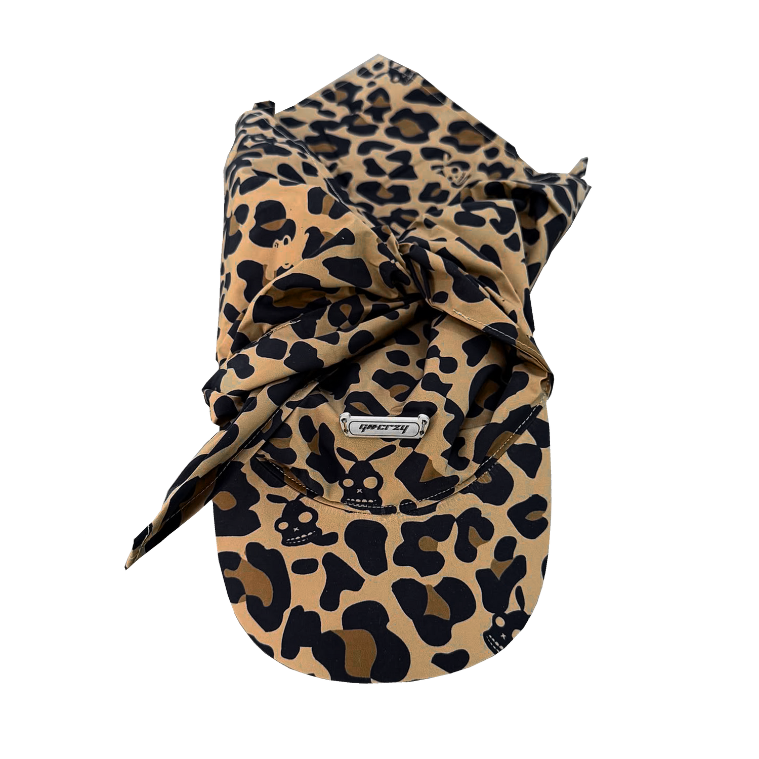 BROWN CHEESE AMNESIA CAP SCARF