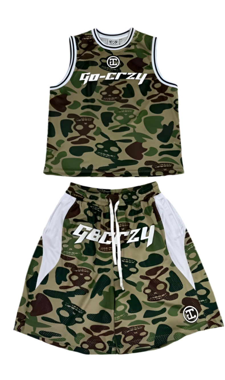 GC CAMO BASKETBALL SET