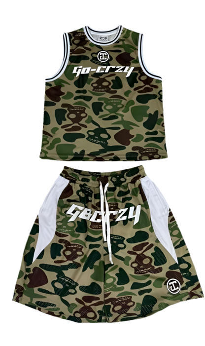 GC CAMO BASKETBALL SET