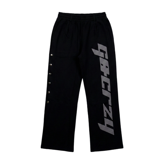 GC EXCLUSIVE BLACK CRACK MASCOT PANTS