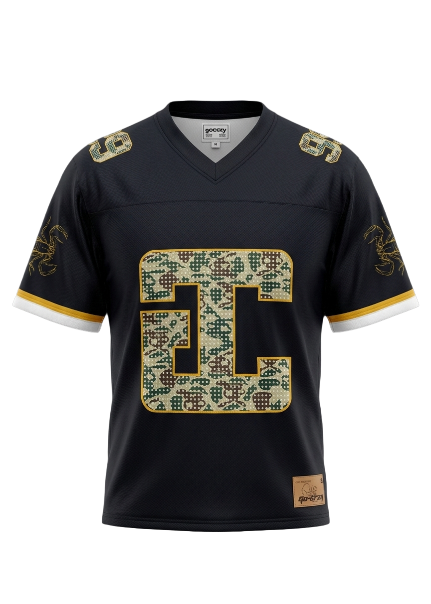 GC CAMO AMERICAN FOOTBALL JERSEY