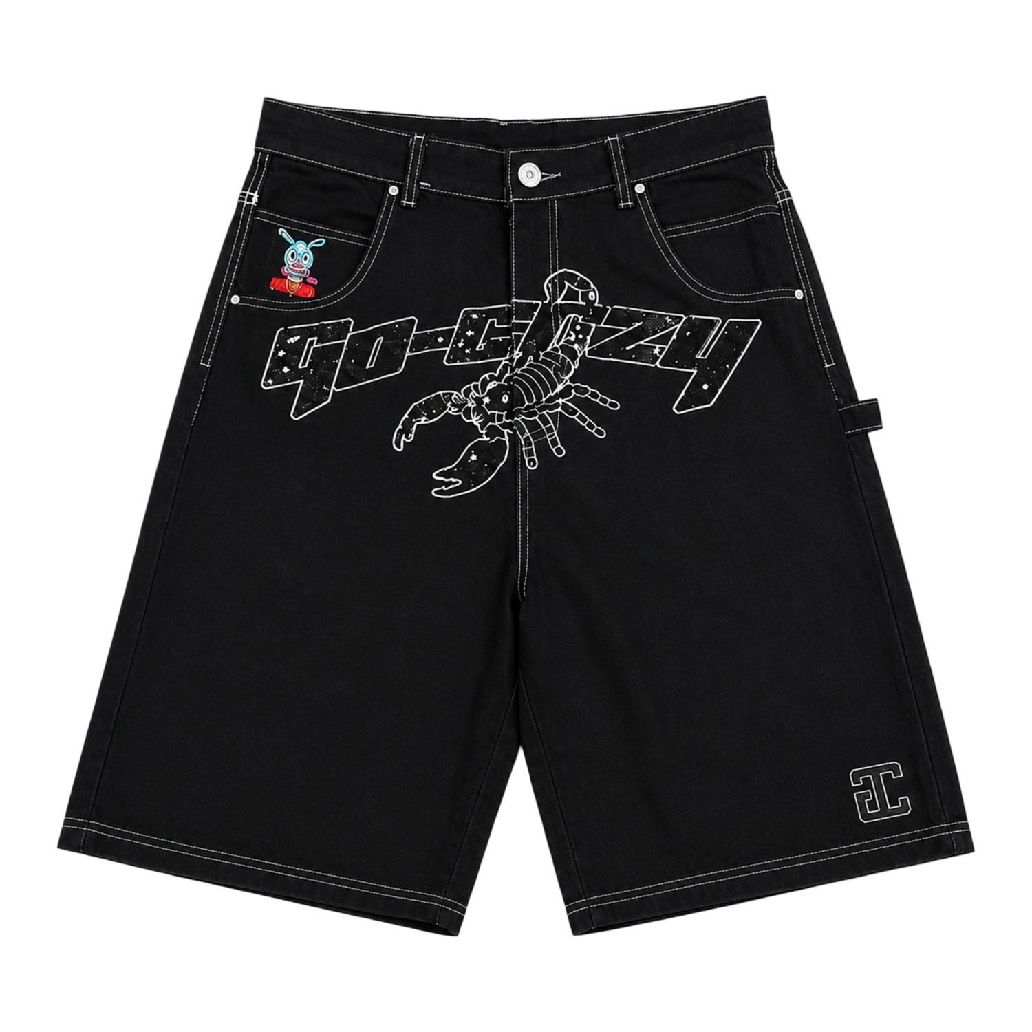KINGS MASCOT DENIM JORTS