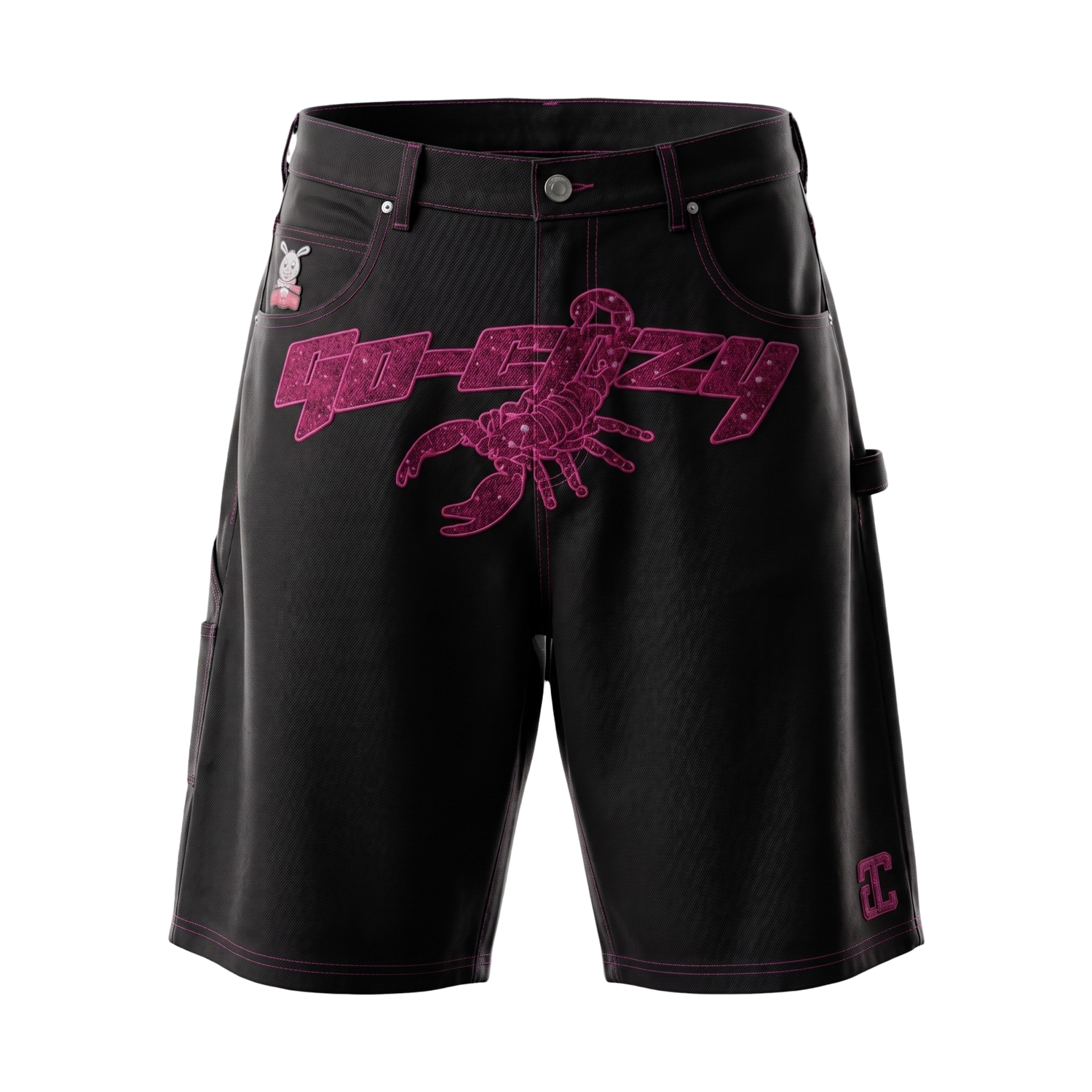 KINGS MASCOT DENIM JORTS