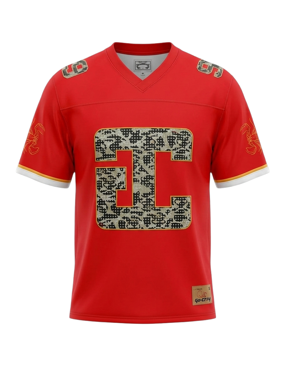 GC CAMO AMERICAN FOOTBALL JERSEY