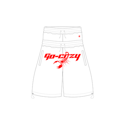 GC NON-RHINESTONE DOUBLEWAIST SHORTS