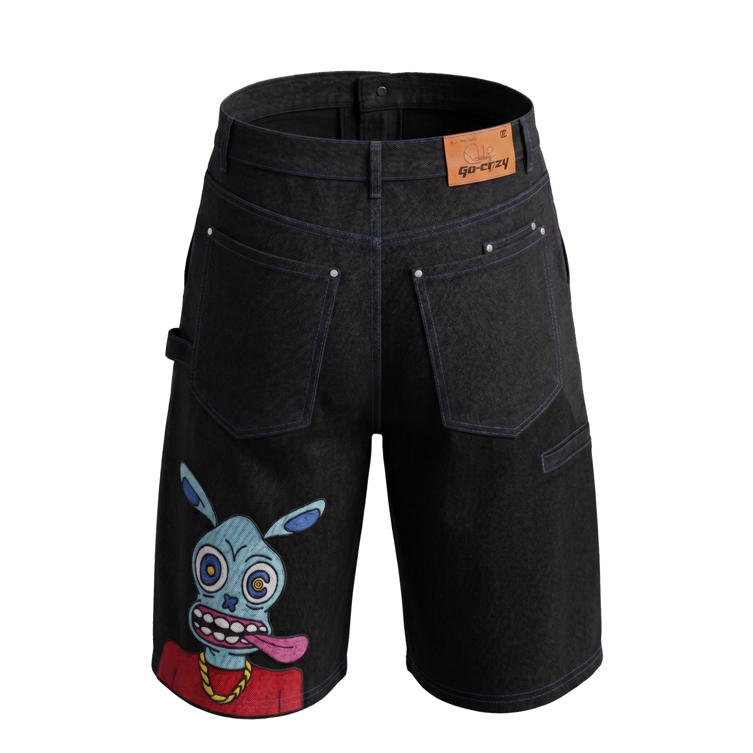 KINGS MASCOT DENIM JORTS