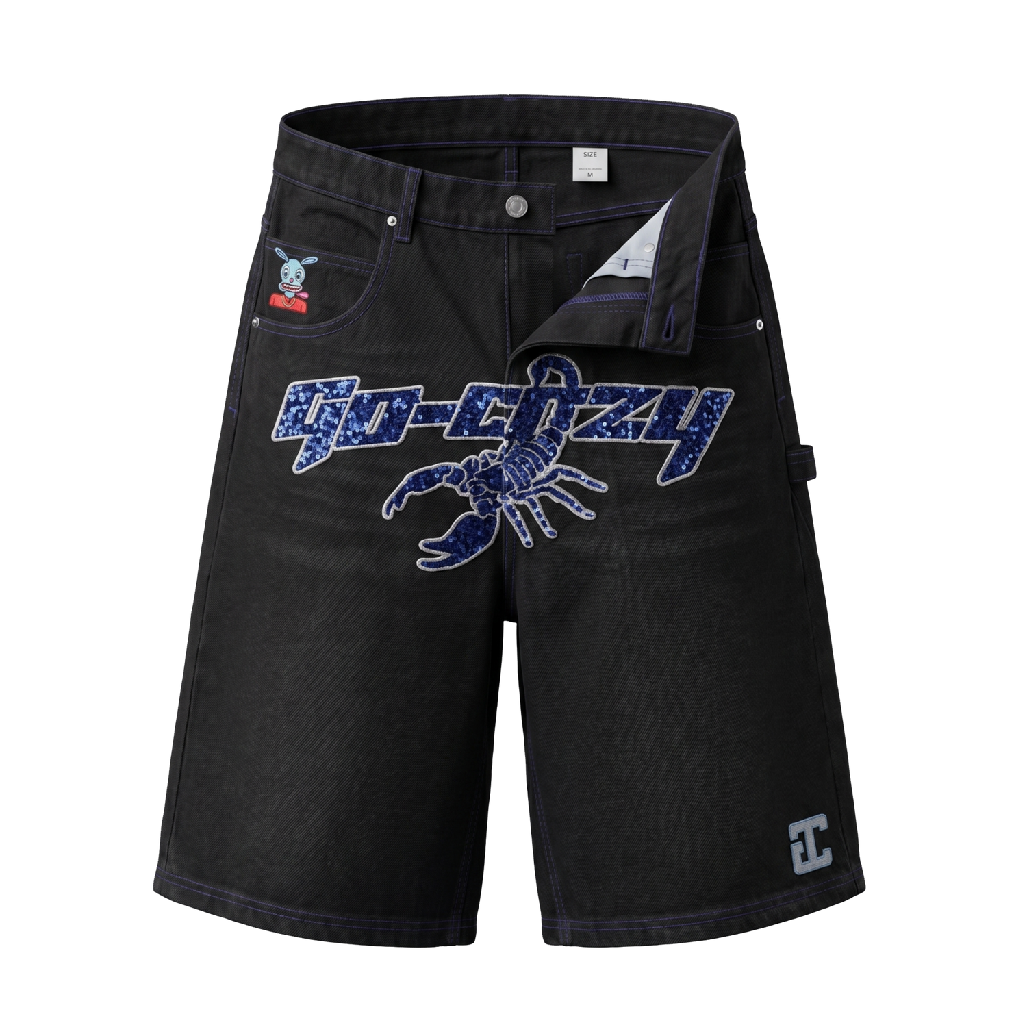 KINGS MASCOT DENIM JORTS