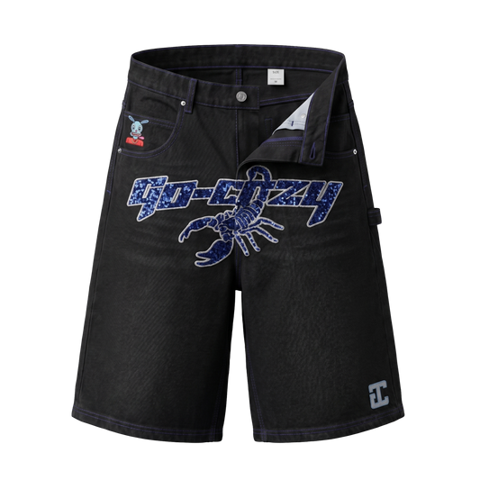 KINGS MASCOT DENIM JORTS