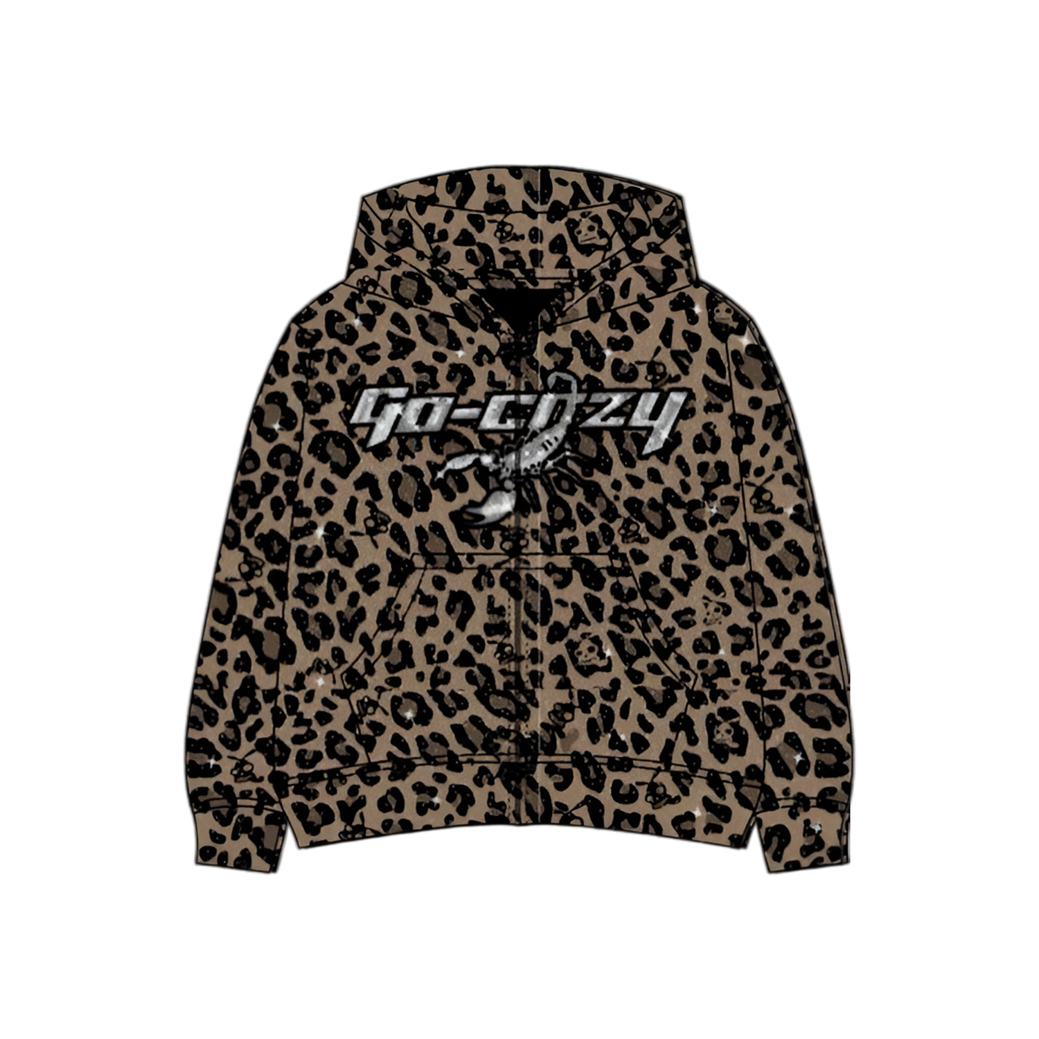 BROWN CHEESE PREDATOR HOODIE