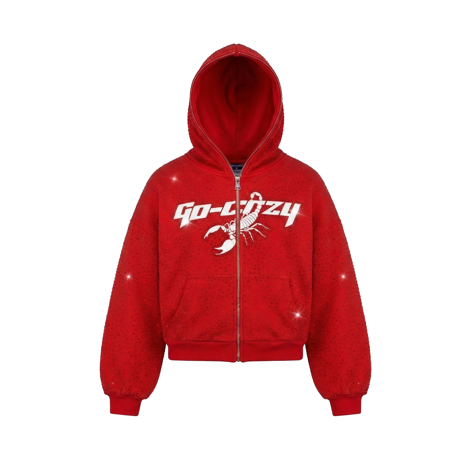 GC 100% RHINESTONES SOUR HOODIE