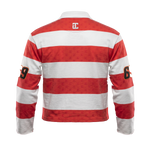 Red and White Legacy Polo
