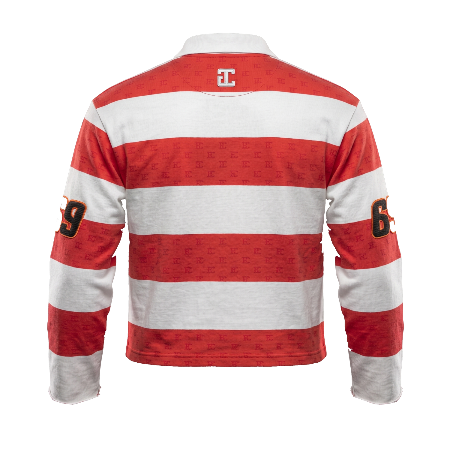 Red and White Legacy Polo