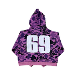 PURPLE CHEESE PREDATOR HOODIE