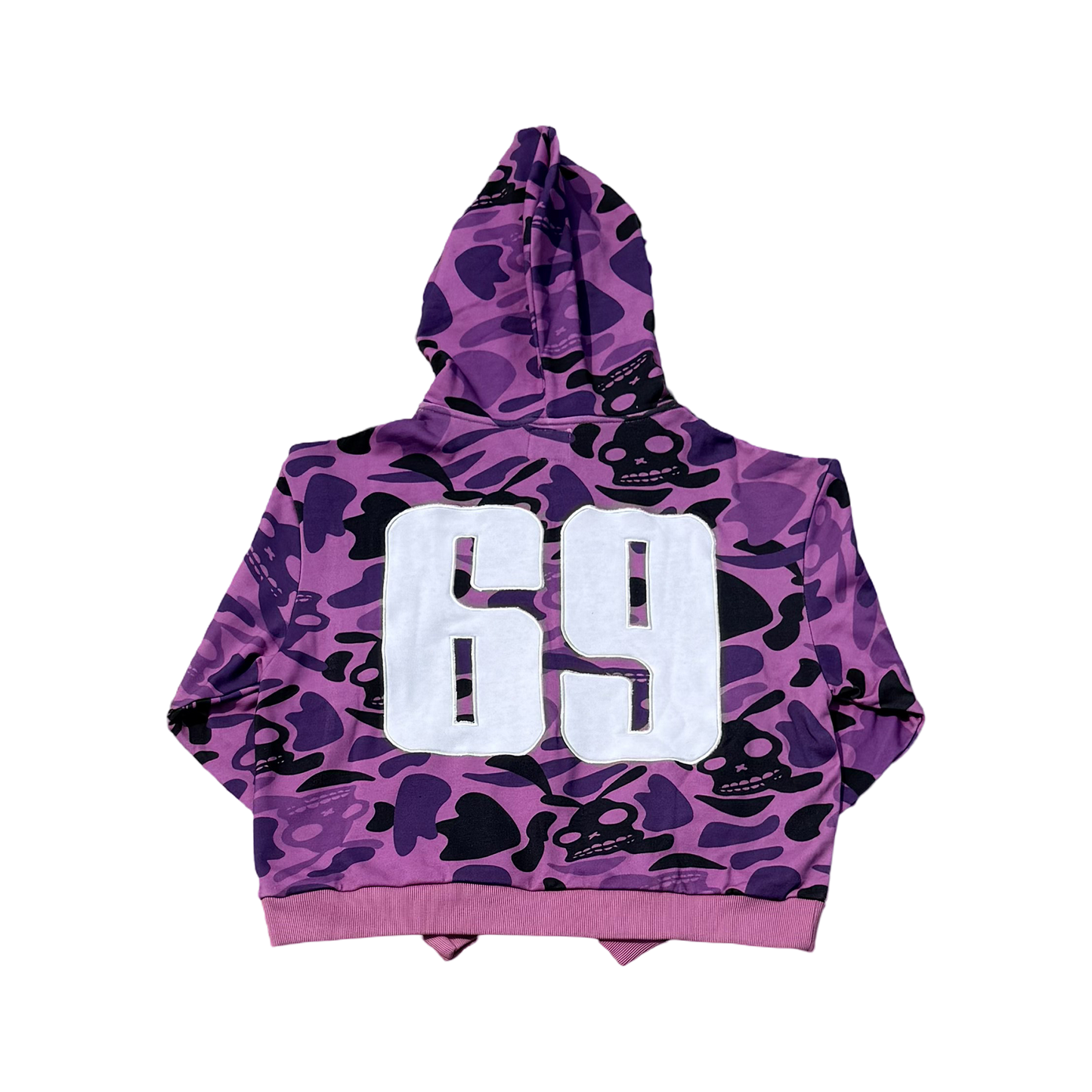 Purple Leopard Hoodie