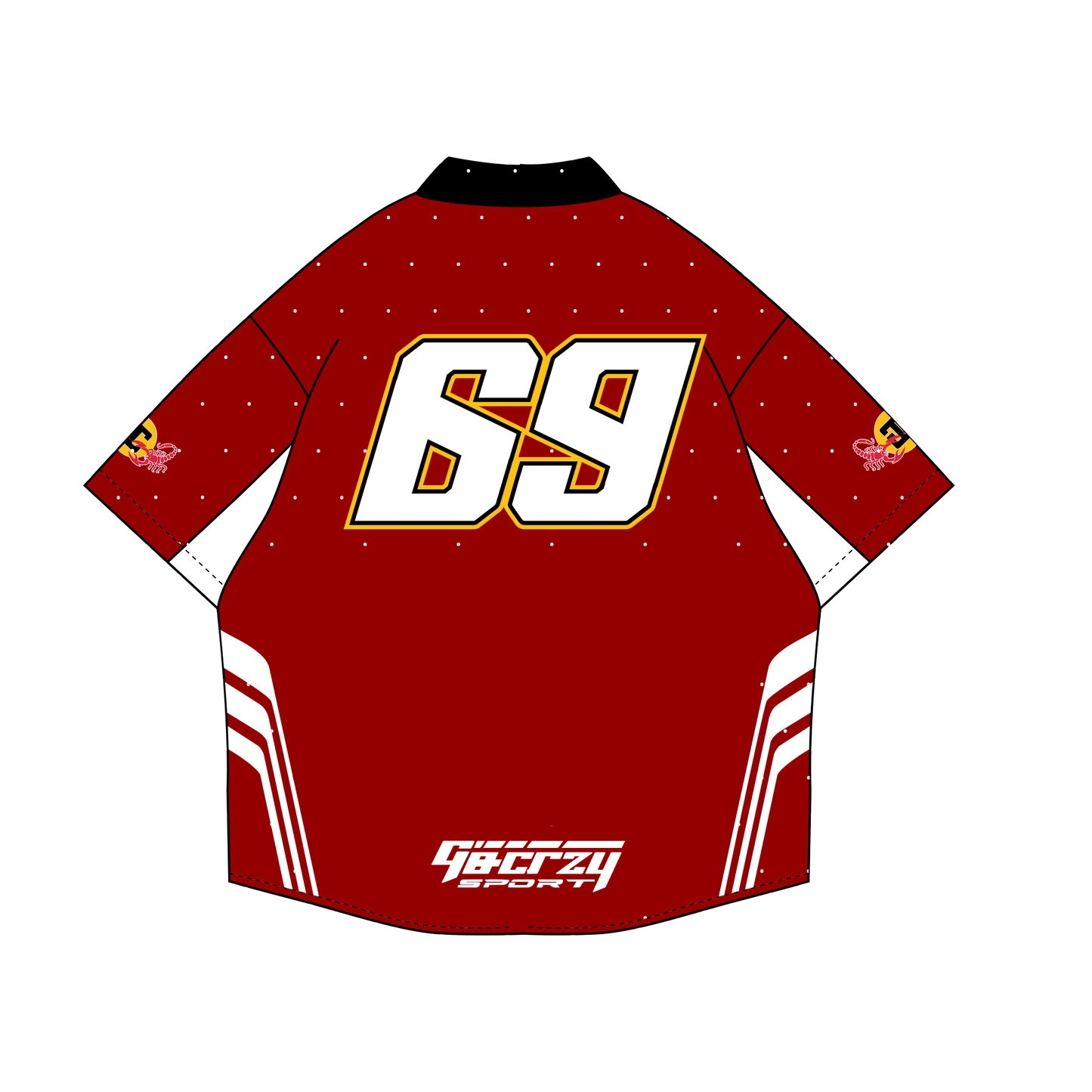 GC BRUCE BANNER RACER SHIRT (BLACK,GREEN,RED)