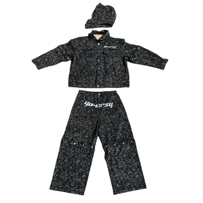 GOCRZY CYBERCAMO SET(JACKET)