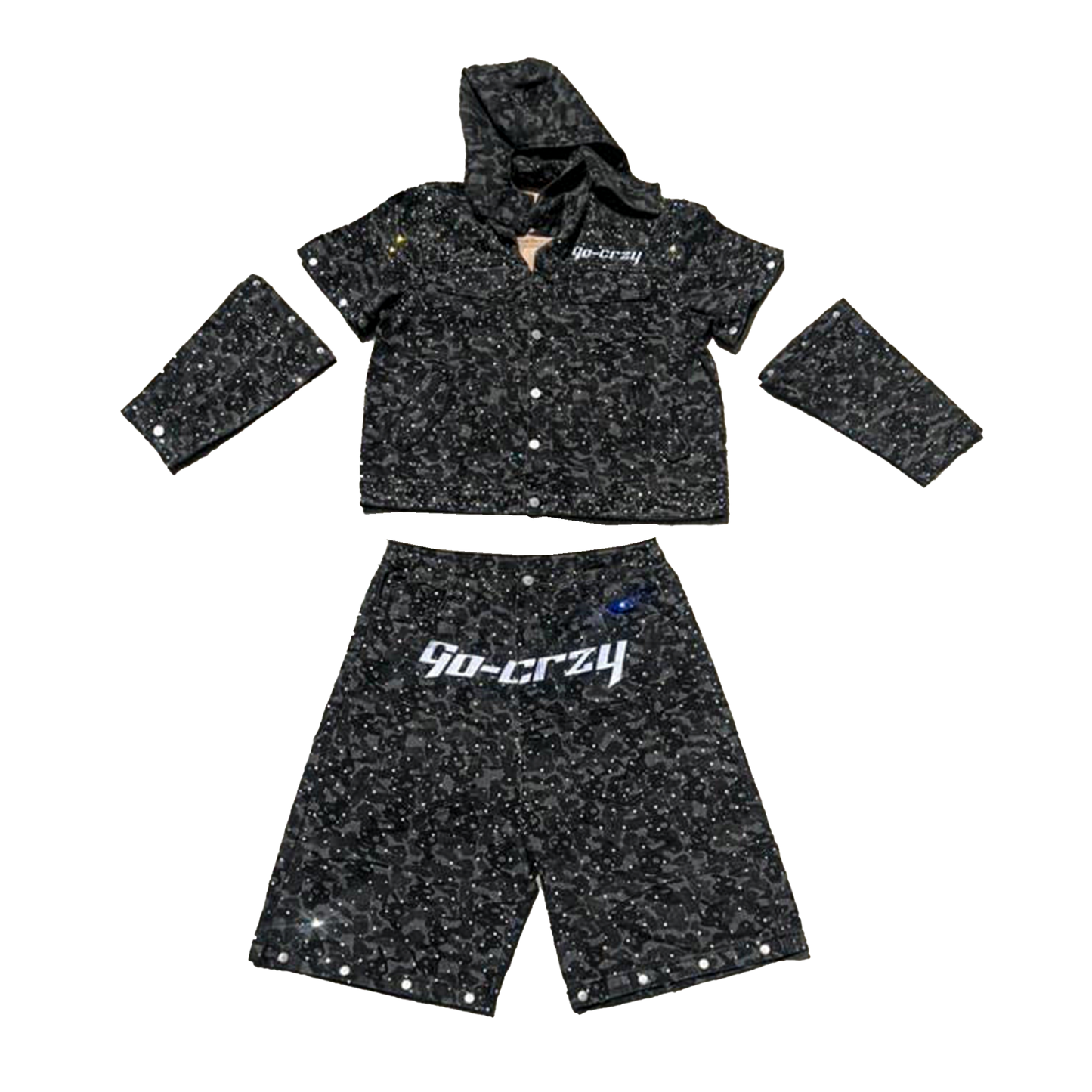 GOCRZY CYBERCAMO SET(JACKET)